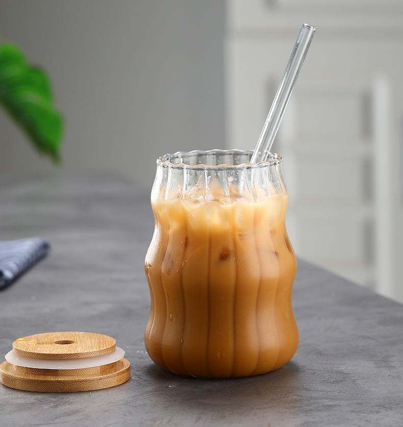 Bamboo Lid Iced Coffee Cup #3