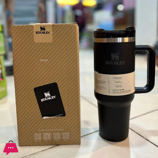 Black Stanleyy Tumbler 40oz – Premium Quality