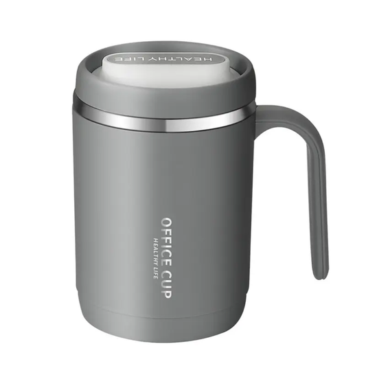 ThermoGrip Office Mug – 400ml Leak-Proof Stainless Steel Thermal Mug
