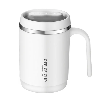 ThermoGrip Office Mug – 400ml Leak-Proof Stainless Steel Thermal Mug