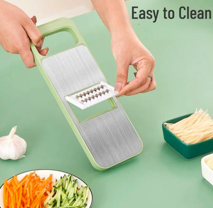 5-in-1 Multifunctional High-Quality Vegetable & Fruit Slicer with Five Changeable Blades