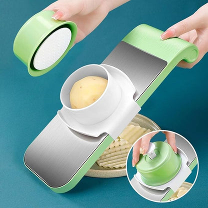 5-in-1 Multifunctional High-Quality Vegetable & Fruit Slicer with Five Changeable Blades