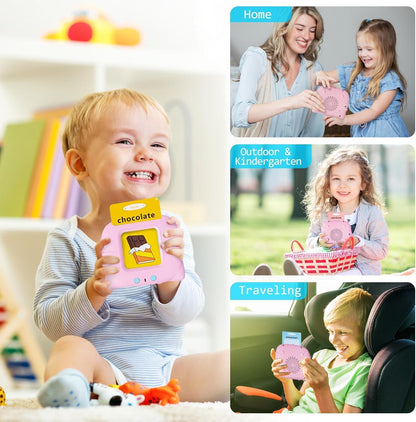 Talking Flash Cards Early Educational Toys for 3 4 5 6 Year Old Kids