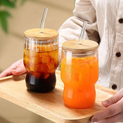 Bamboo Lid Iced Coffee Cup #2