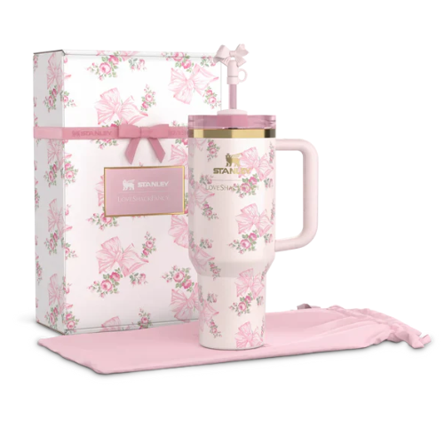 Stanley x LoveShackFancy - Rosa Beaux Blue - GIFT Packaging - Premium Quality