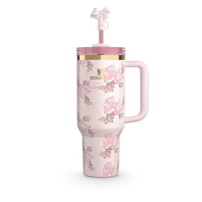 Stanley x LoveShackFancy - Rosa Beaux Blue - GIFT Packaging - Premium Quality