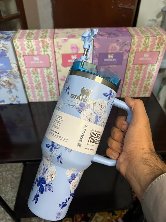 Stanley x LoveShackFancy - Rosa Beaux Blue #2 - Premium Quality